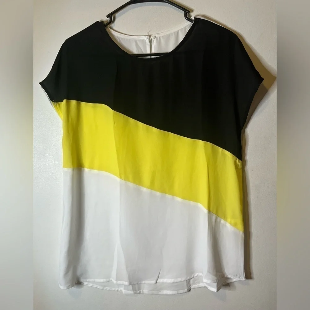 Short Sleeve Colorblock T-shirt size medium - Picture 3 of 5